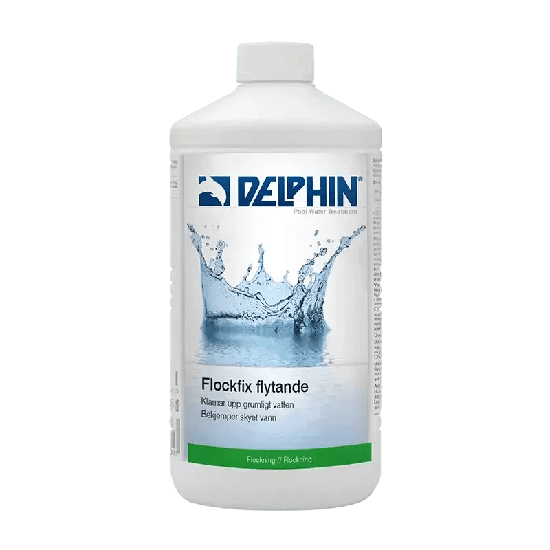 DELPHIN Flockfix Flytande - Poolmagasinet