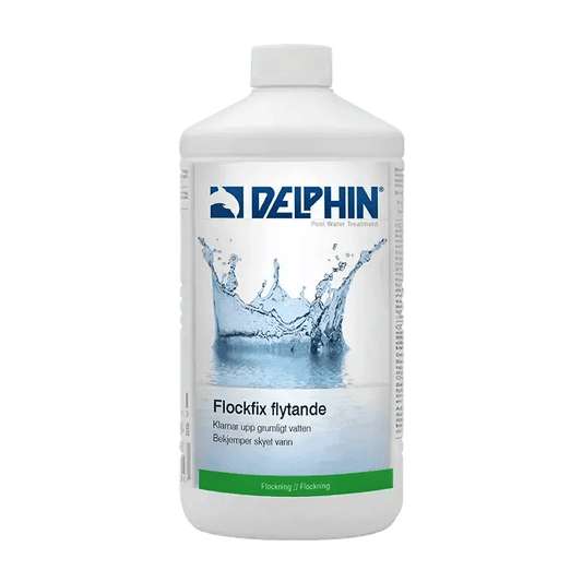 DELPHIN Flockfix Flytande - Poolmagasinet