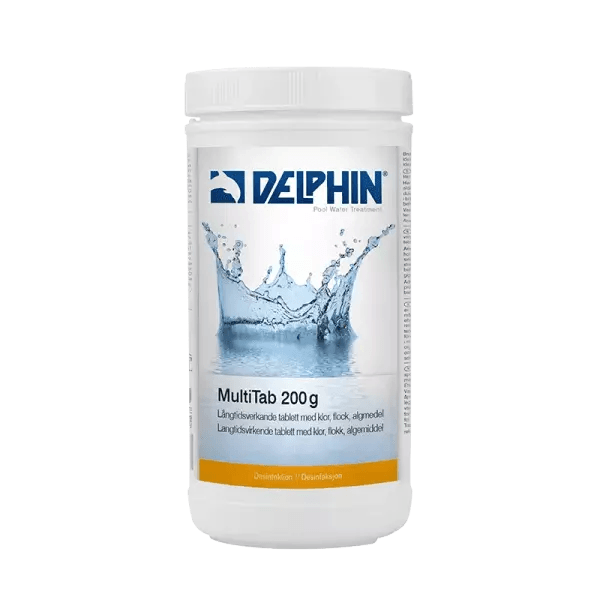 Delphin MultiTab 200g veckoklor - Poolmagasinet