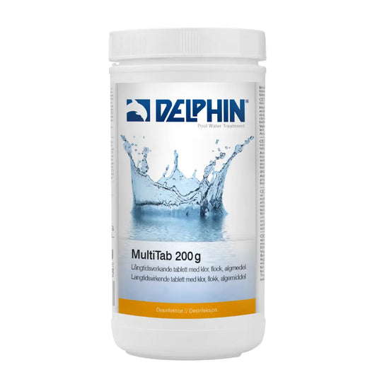 Delphin MultiTab 200g veckoklor - Poolmagasinet