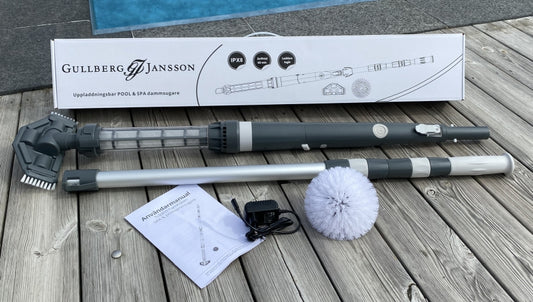 Uppladdningsbar pool och spa dammsugare