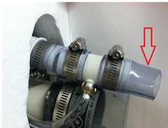 Softub Genomskinlig Luftslang 1"