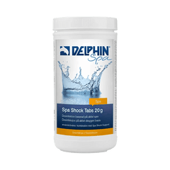 DELPHIN SPA Shock Tabs 20g - Poolmagasinet