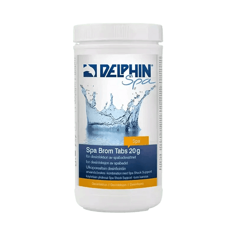 DELPHIN SPA Brom Tabs 20g - Poolmagasinet