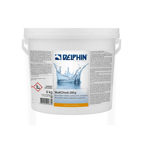 DELPHIN MultiChock 250g 3kg - Poolmagasinet